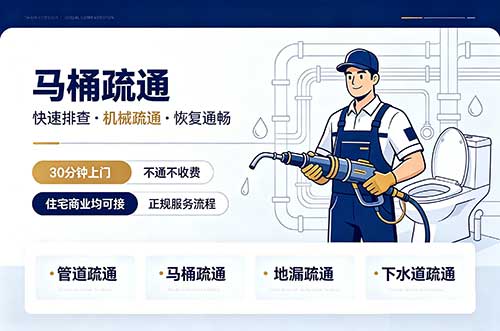 塔城马桶疏通