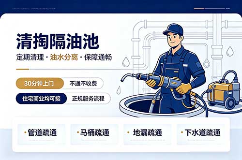 塔城清掏隔油池